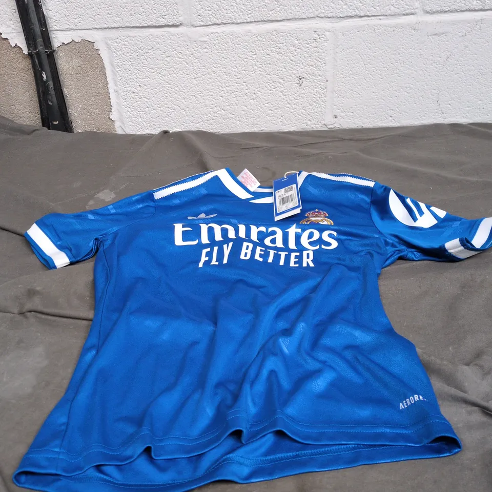 ADIDAS REAL MADRID FOOTBALL SHIRT UK AGE 11 - 12 YEARS