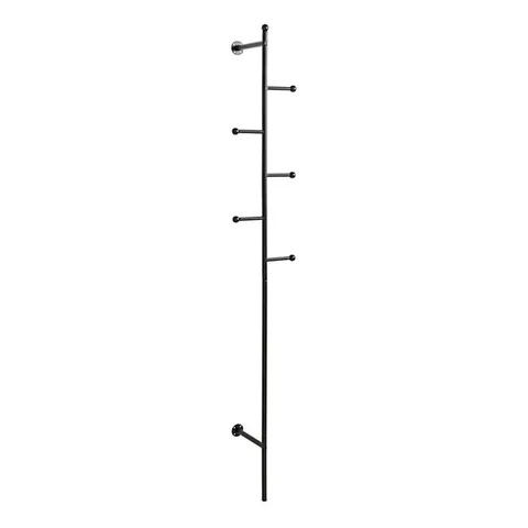 BOXED ASPEN COAT HANGER IN MATT BLACK