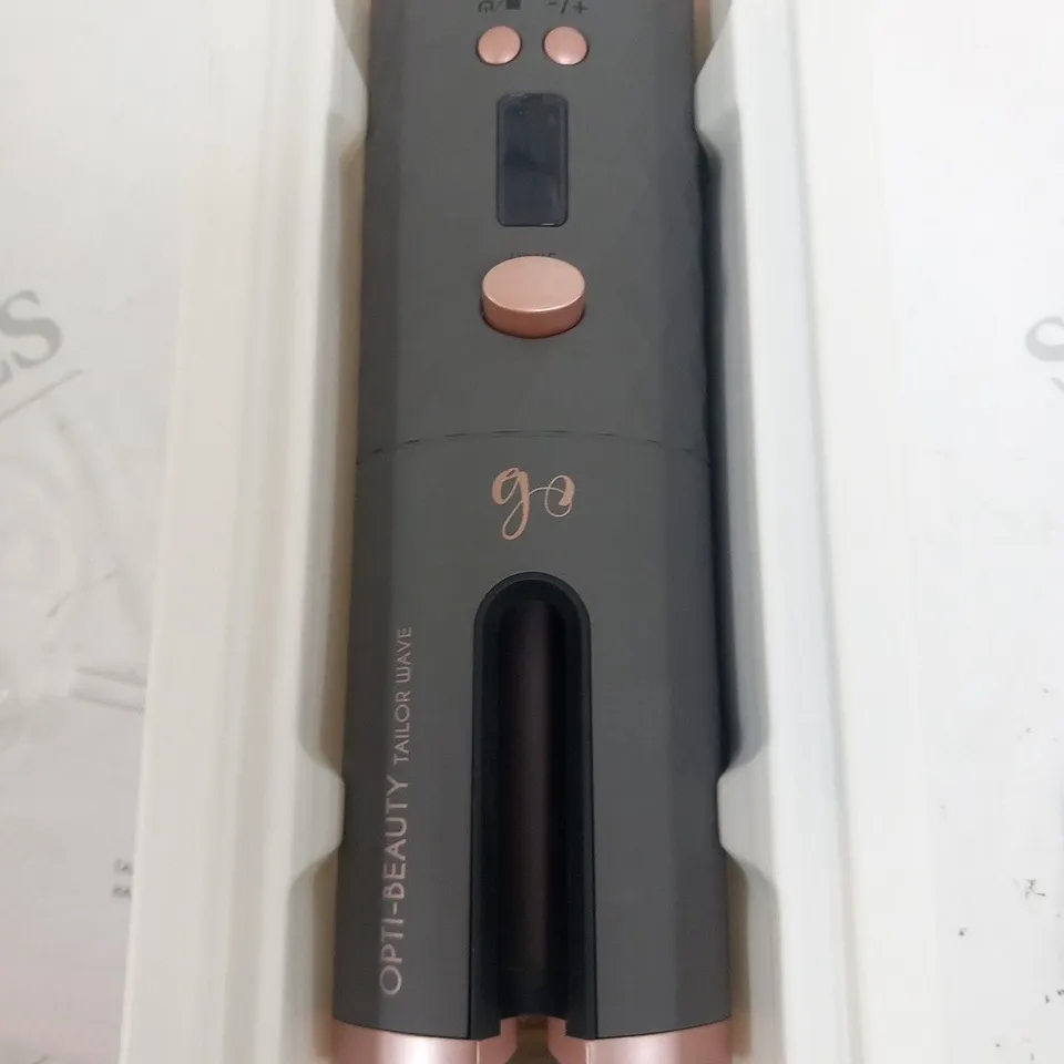 BOXED OB OPTI BEAUTY TAILOR WAVE CORDLESS AUTOMATIC HAIR CURLER