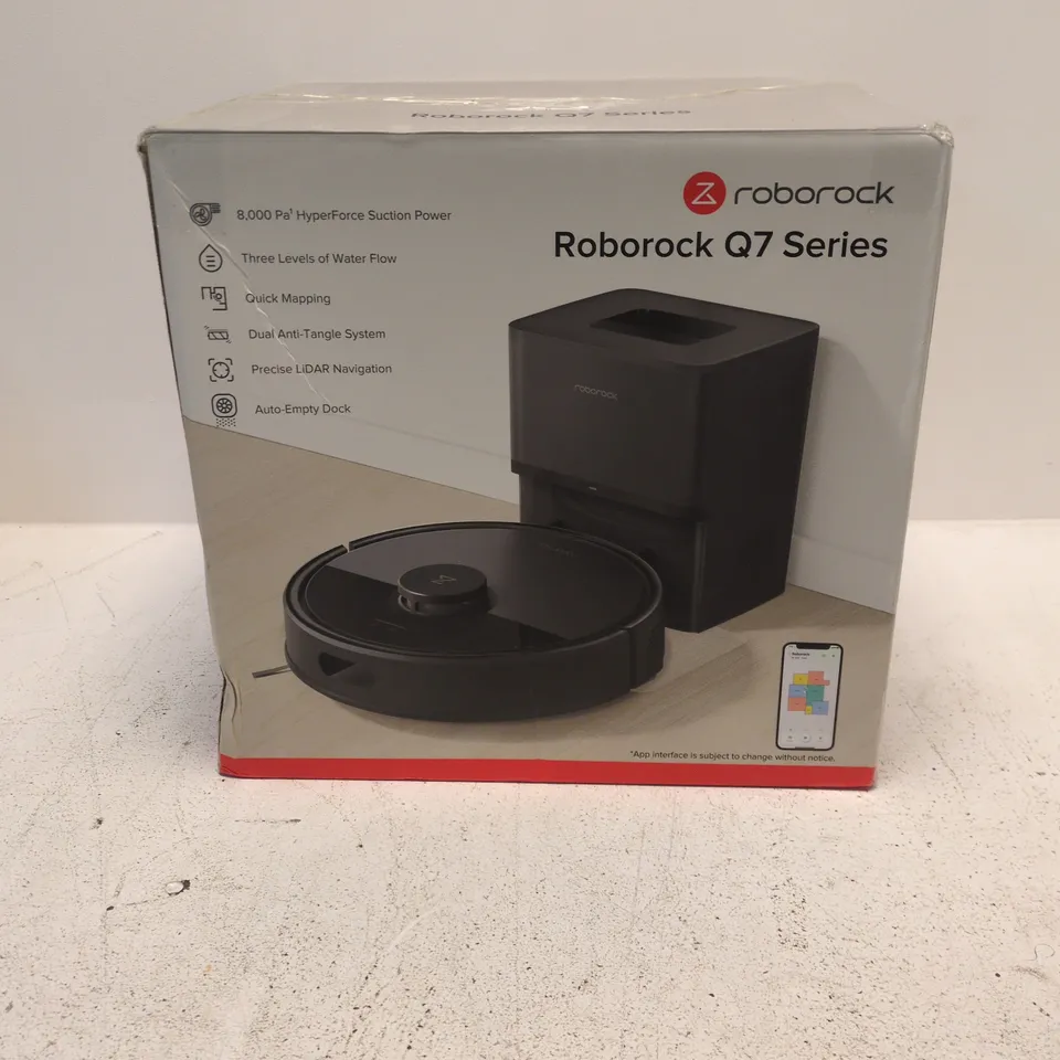 ROBOROCK Q7 SERIES ROBOT VACUUM CLEANER – BOXED