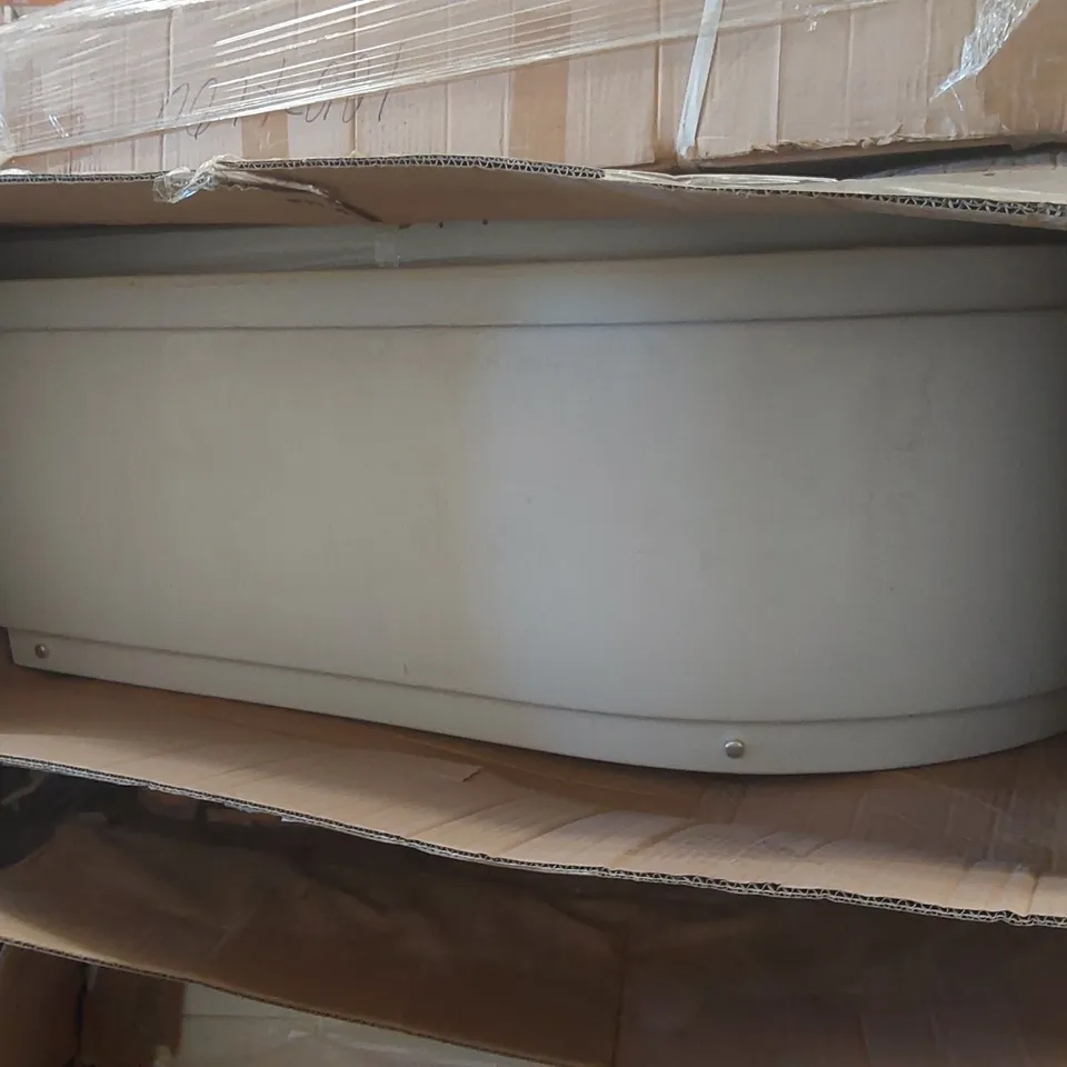 PALLET CONTAINING A LARGE QUANTITY OF ASSORTED BATHROOM FURNITURE PARTS