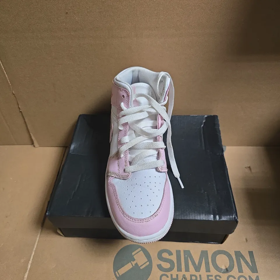 JORDAN HYDRIP PS KIDS' SNEAKERS – PINK/WHITE, SIZE 1Y