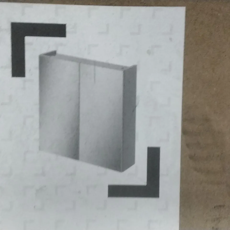 BOXED VALEKA MIRRORED CABINET 55CM