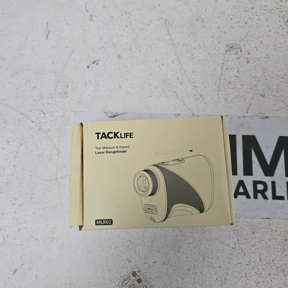 TACKLIFE LASER RANGEFINDER MLR02 – BOXED (TEST MEASURE & INSPECT)