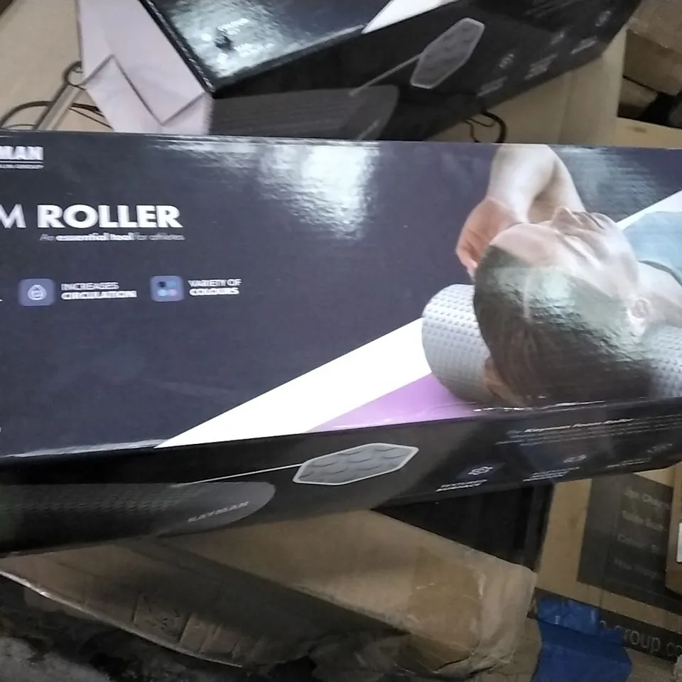 BOXED FOAM ROLLER GREY