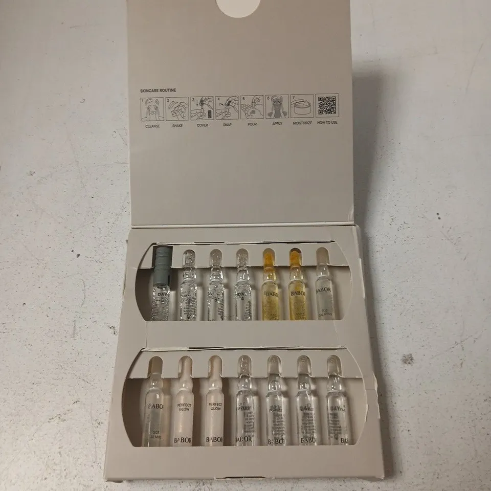BABOR PERFECT SKIN COLLECTION – AMPOULE SERUM CONCENTRATES, 14 × 2 ML, BOXED