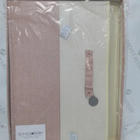 BOXED BUNDLEBERRY BY AMANDA HOLDEN LARGE PINK STORAGE BOXES