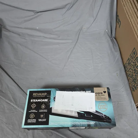 REVAMP STEAMCARE CERAMIC STEAM STRAIGHTENER – BOXED