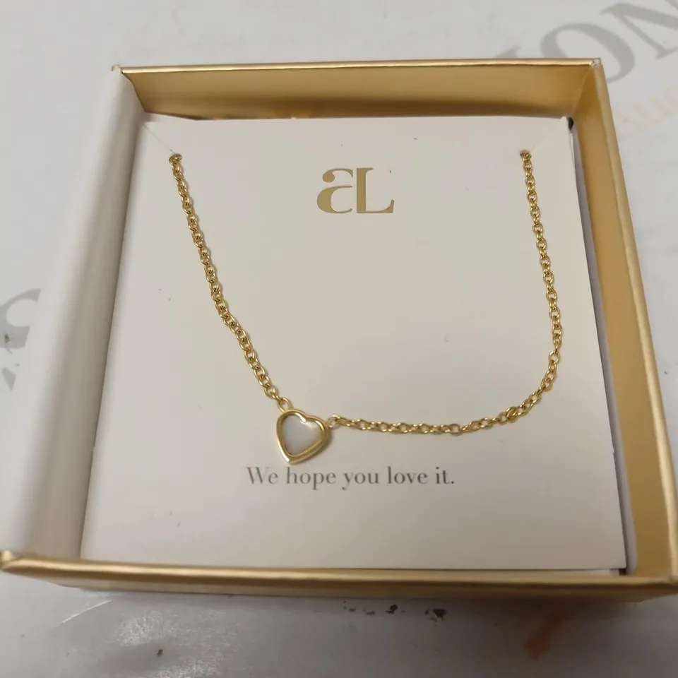 ABBOTT LYON MINI HEART BIRTHSTONE NEKCLACE - JINE