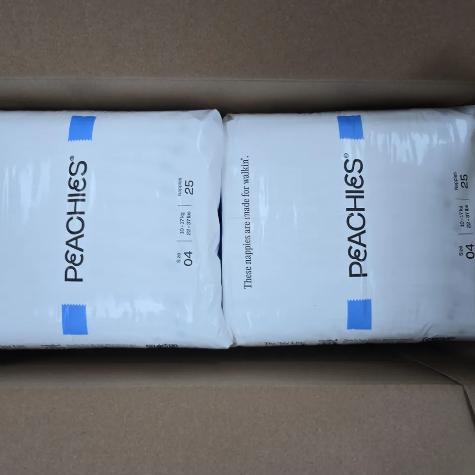 BOXED PEACHIES SIZE 04 NAPPIES (150QTY)