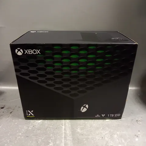 SEALED XBOX SERIES X CONSOLE 1 TB IN BLACK