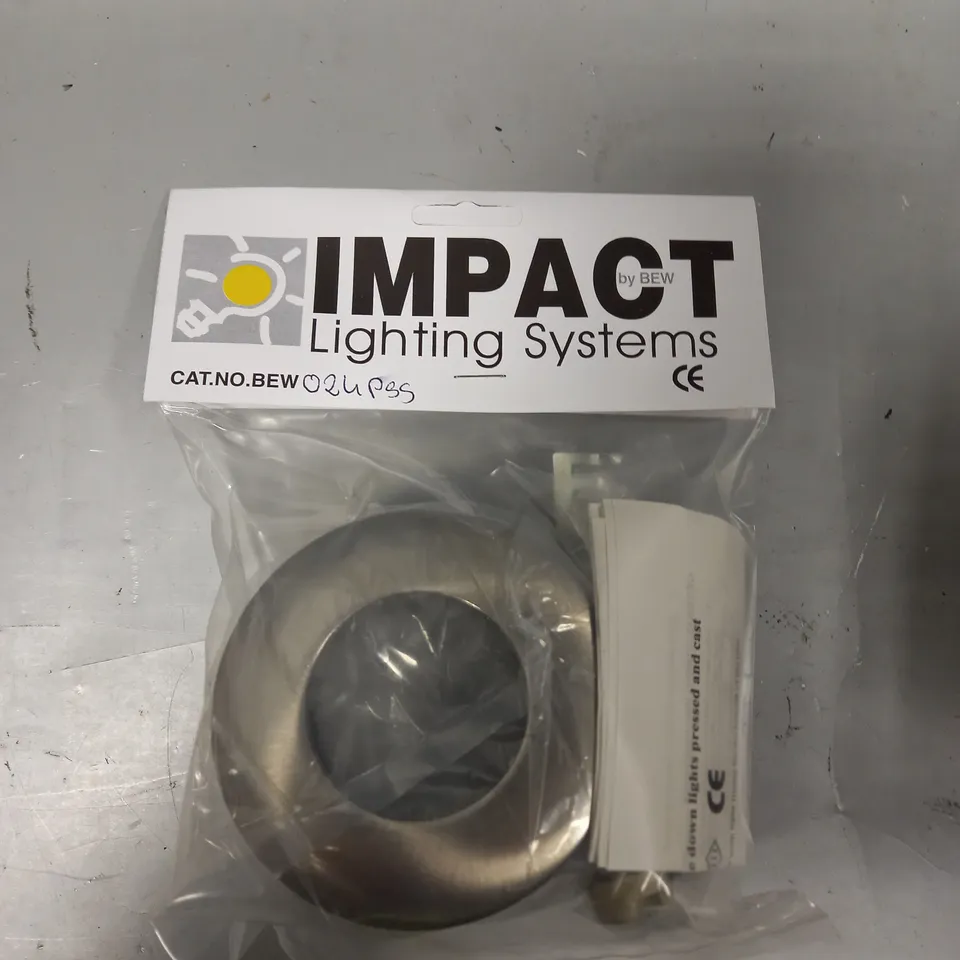 BRAND NEW SEALED IMPACT LIGHTING SYSTEMS LOW VOLTAGE PRESSED & CAST DOWN LIGHT 