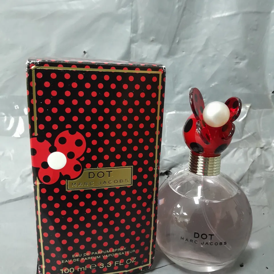 BOXED MARC JACOBS DOT 100ML EAU DE PARFUM - COLLECTION ONLY 