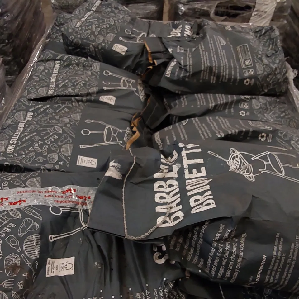 PALLET OF APPROXIMATELY 95X 5KG BAGS OF CHARCOAL BARBECUE BRIQUETTES