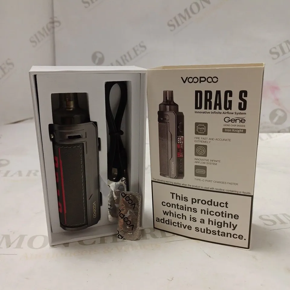 BOXED VOOPOO DRAG S - IRON KNIGHT. 