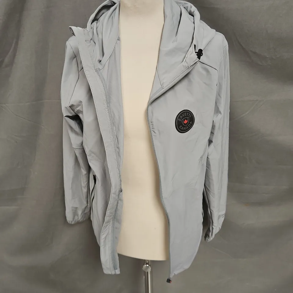 ZAVETTI CANADA JACKET IN GREY SIZE S
