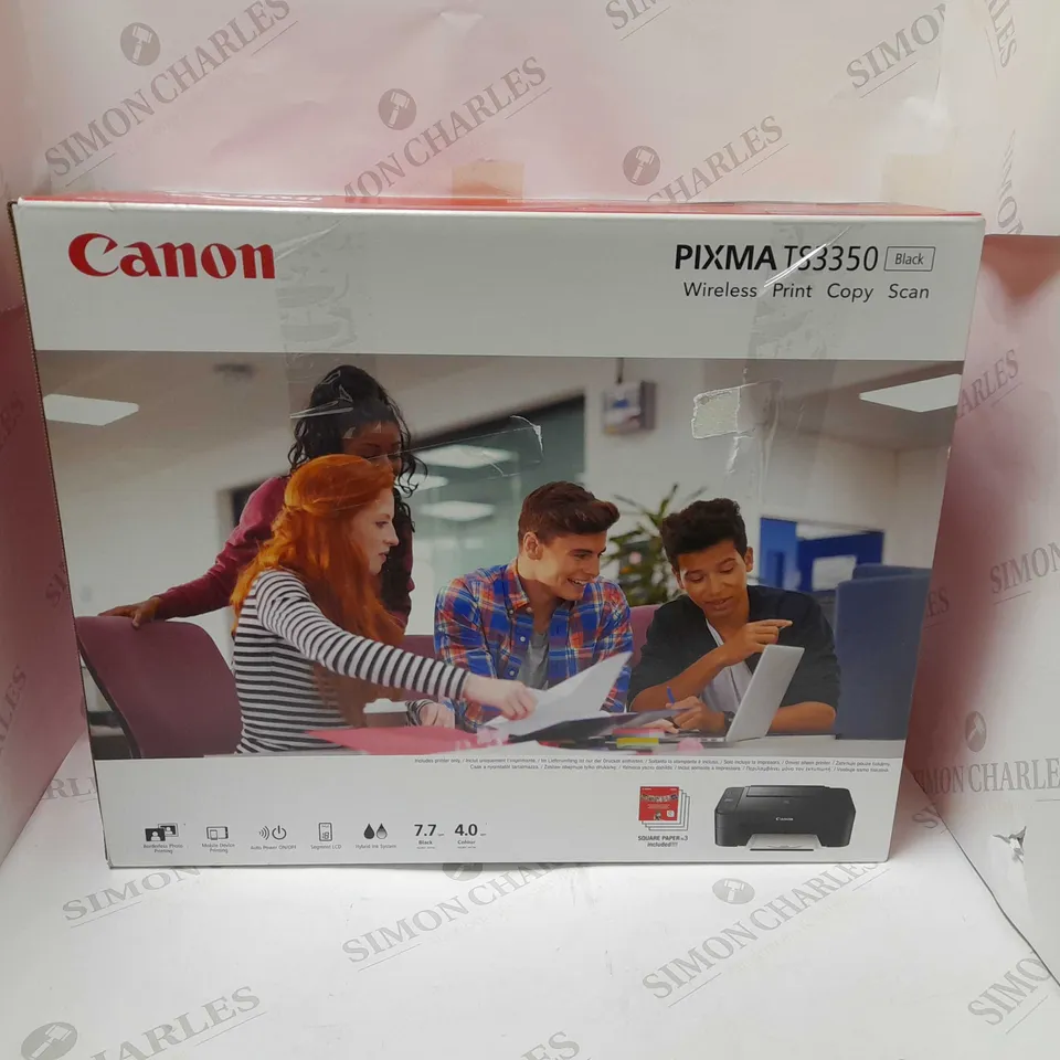 CANON PIXMA TS3350 PRINTER & SCANNER