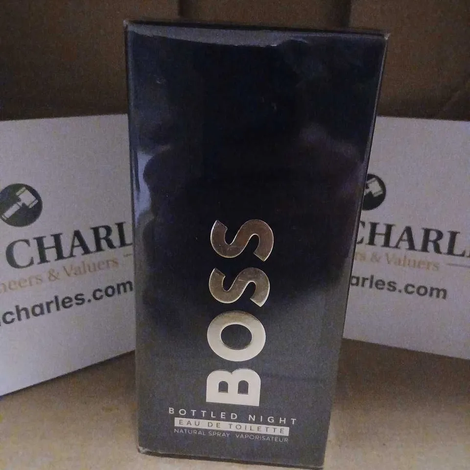 BOXED HUGO BOSS BOTTLED NIGHT EAU DE TOILETTE 100ML