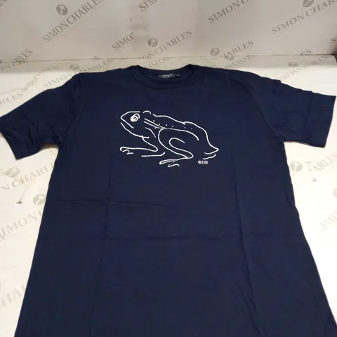 NAVY BLUE LARGE FROG SHIRT