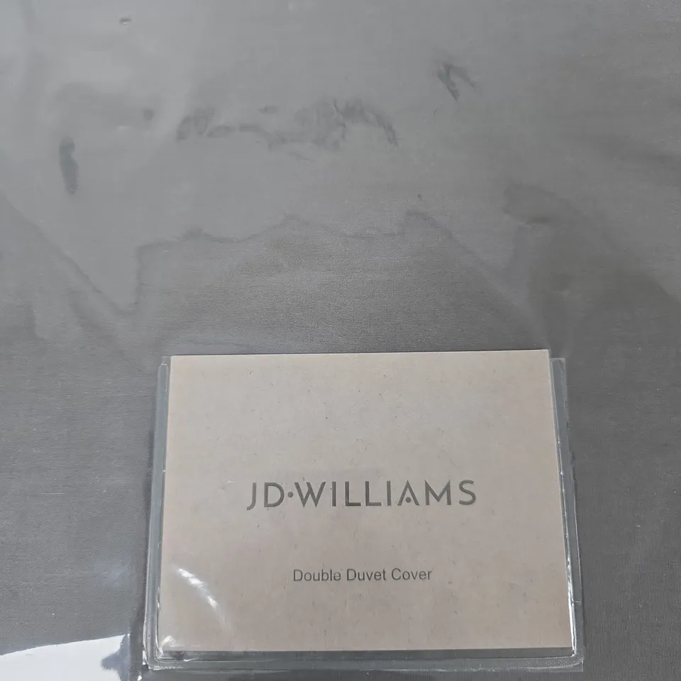 JD WILLIAMS DOUBLE DUVET COVER BEDDING SET