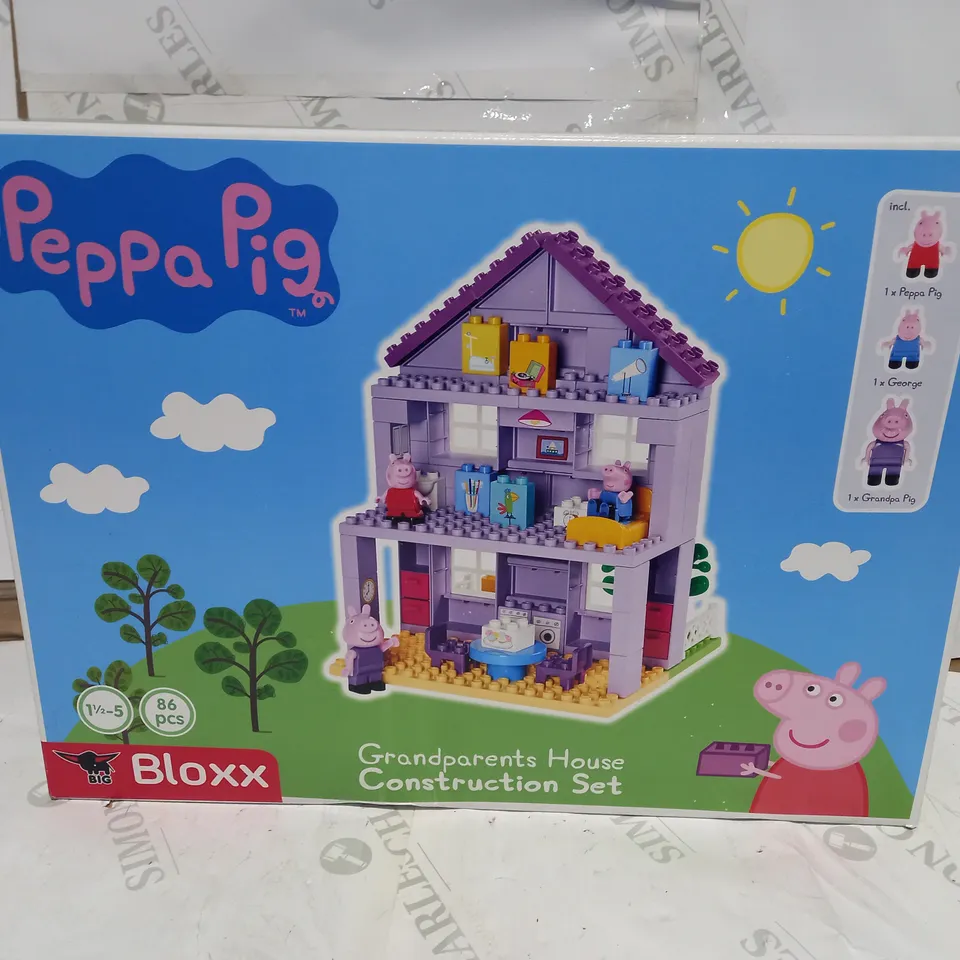 BIG BLOXX PEPPER PIG GRANDPARENTS HOUSE CONSTRUCTION SET