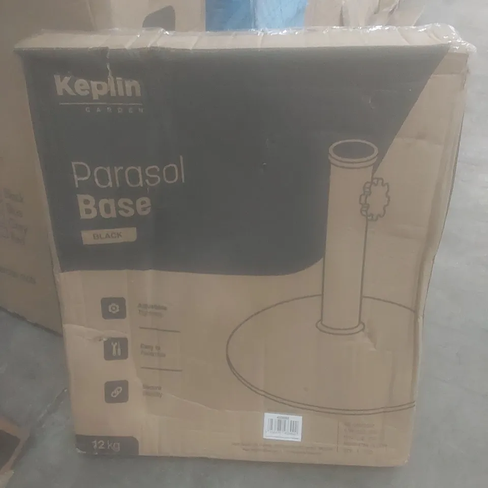 BOXED KEPLIN PARASOL BASE - BLACK 