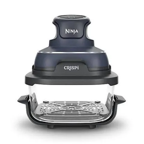 NINJA CRISP 4IN1 PORTABLE GLASS AIR FRYER