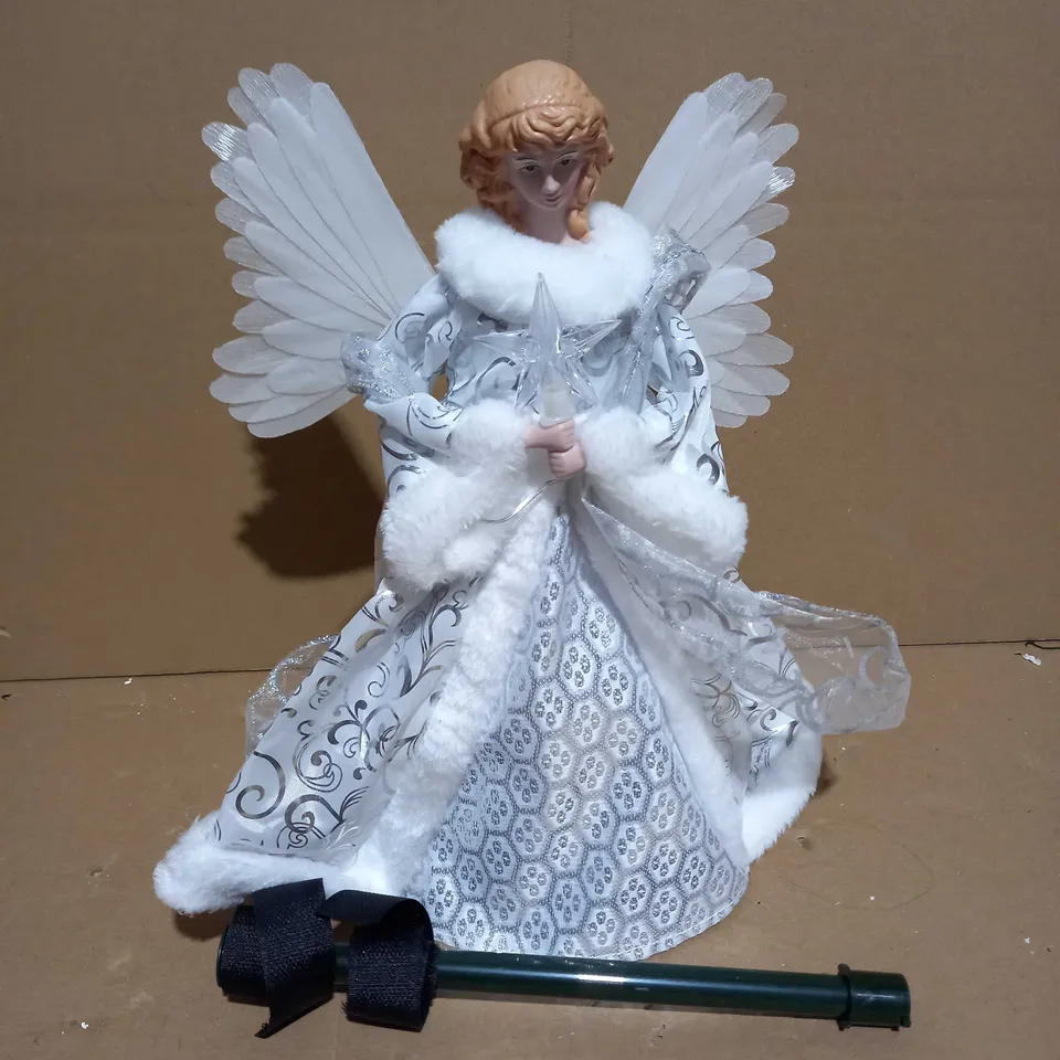 MR CHRISTMAS FIBER OPTIC ANIMATED ANGEL