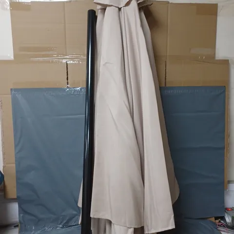 2.4M NATURAL PARASOL - COLLECTION ONLY
