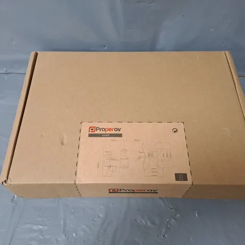 BOXED AND SEALED PROPERAV FULL MOTION WALL MOUNT IN BLACK - 390BP