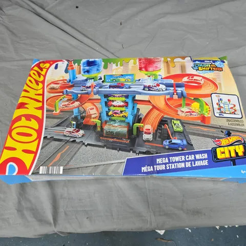 HOT WHEELS MEGA TOWER CAR WASH 