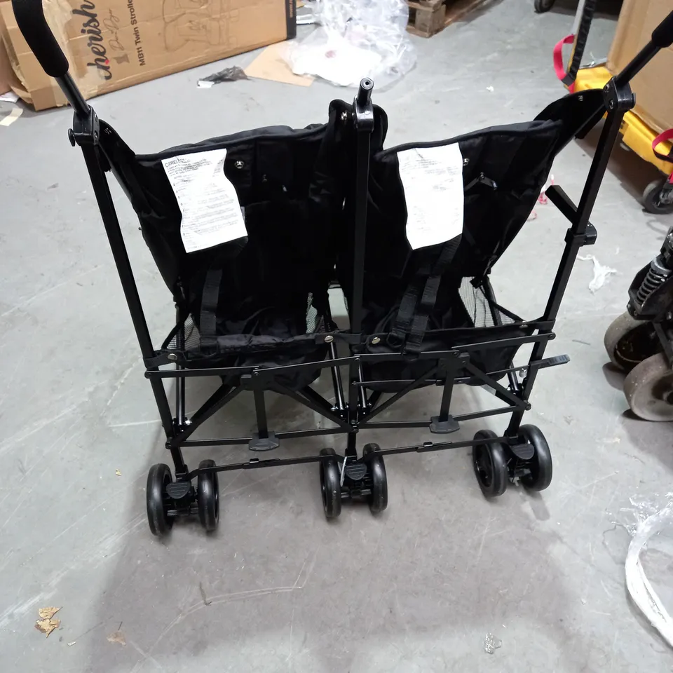 DANI DYER "CHERISH" BLACK GEO TWIN STROLLER COLLECTION  RRP £139.99