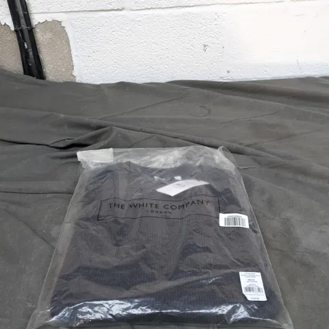 THE WHITE COMPANY CASHMERE WIDE SLEEVE JUMPER GRAPHITE MEDIUM JUMPER BAGGED