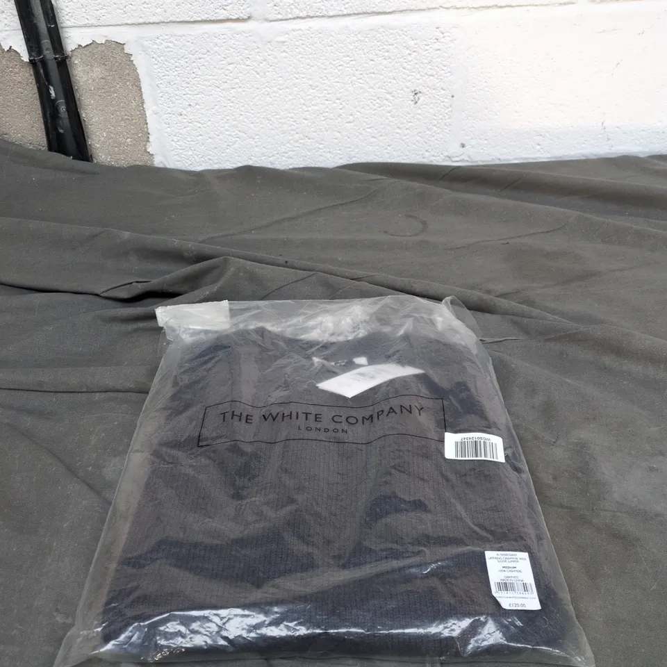 THE WHITE COMPANY CASHMERE WIDE SLEEVE JUMPER GRAPHITE MEDIUM JUMPER BAGGED