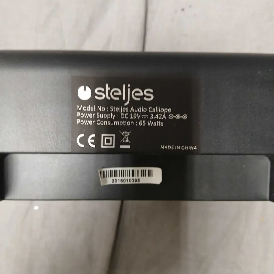 STELJES AUDIO CALLIOPE SOUNDBAR – BLACK 