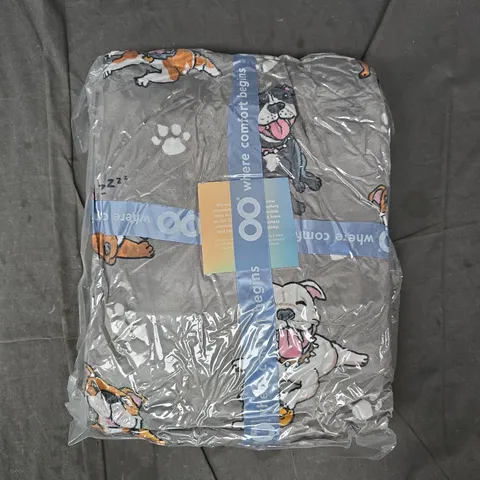 SEALED OODIE OVERSIZED HOODED BLANKET - STAFFY