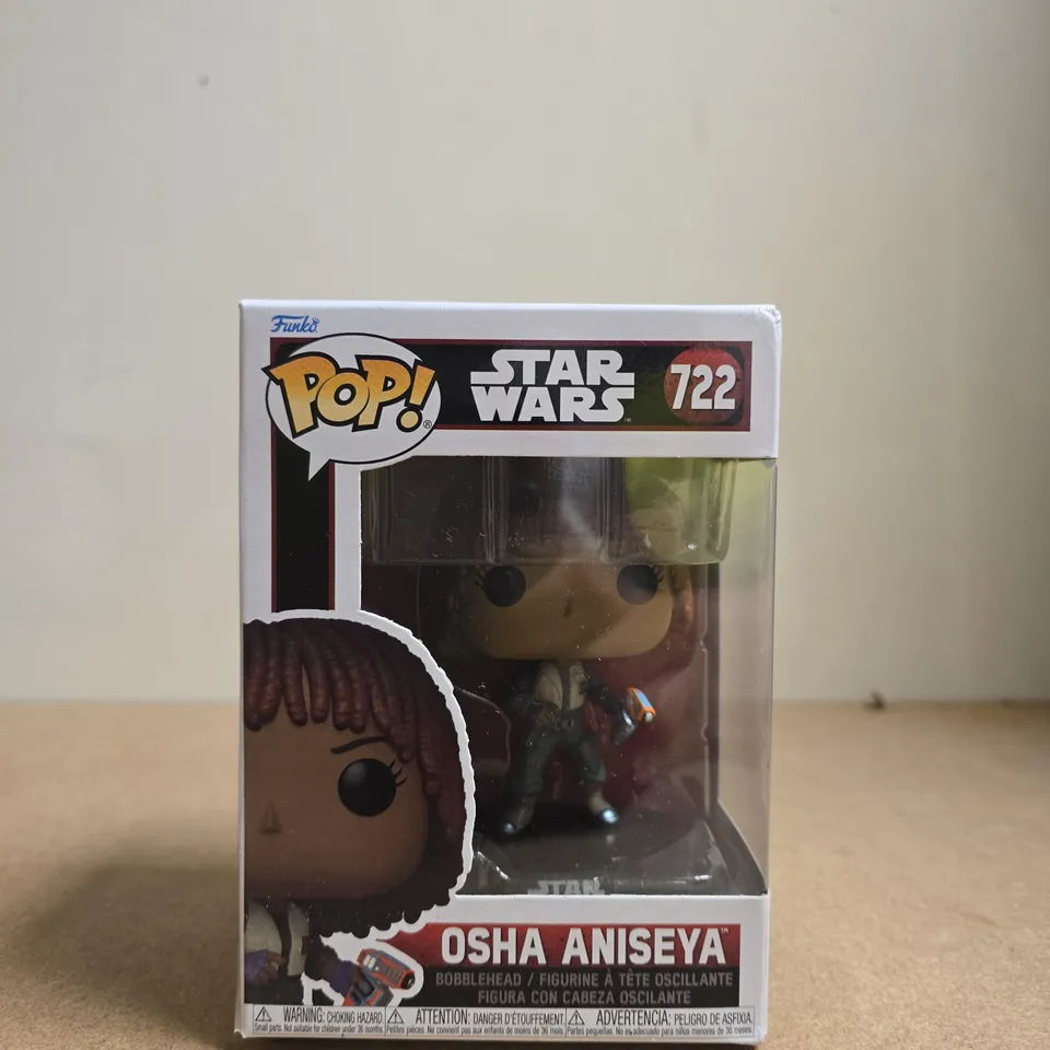 BOXED FUNKO POP! STAR WARS FIGURE – OSHA ANISEYA (NO. 722) 