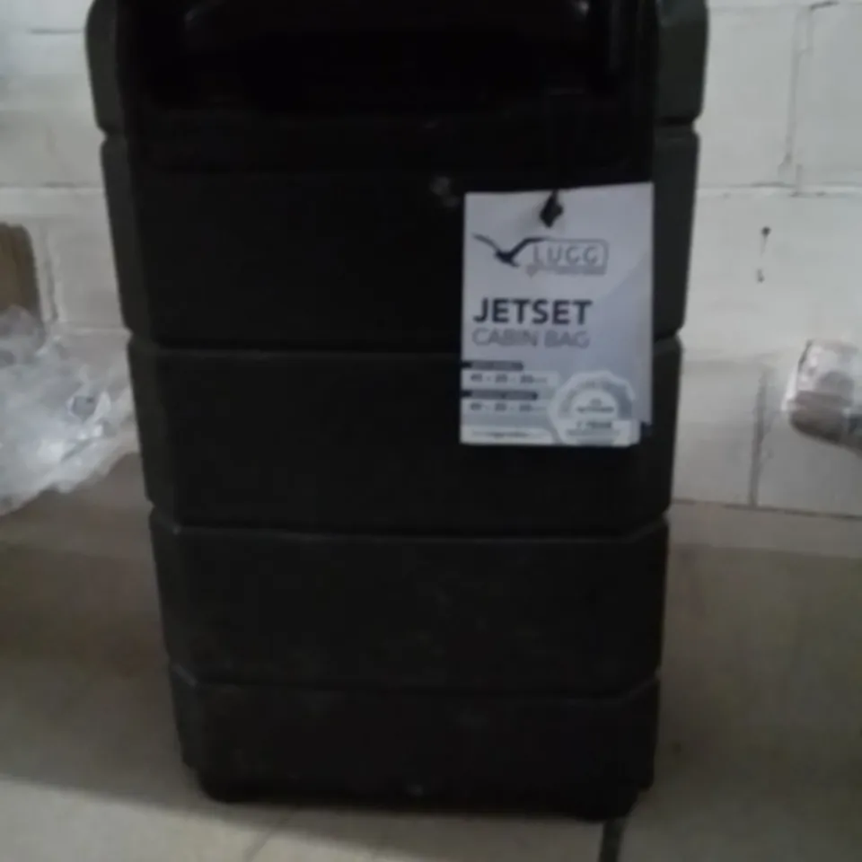 LUGG JETSET CABIN BAG BLACK 