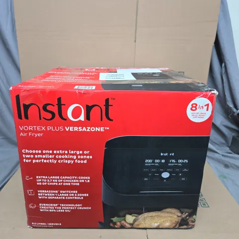 BOXED INSTANT VORTEX PLUS VERSAZONE AIR FRYER
