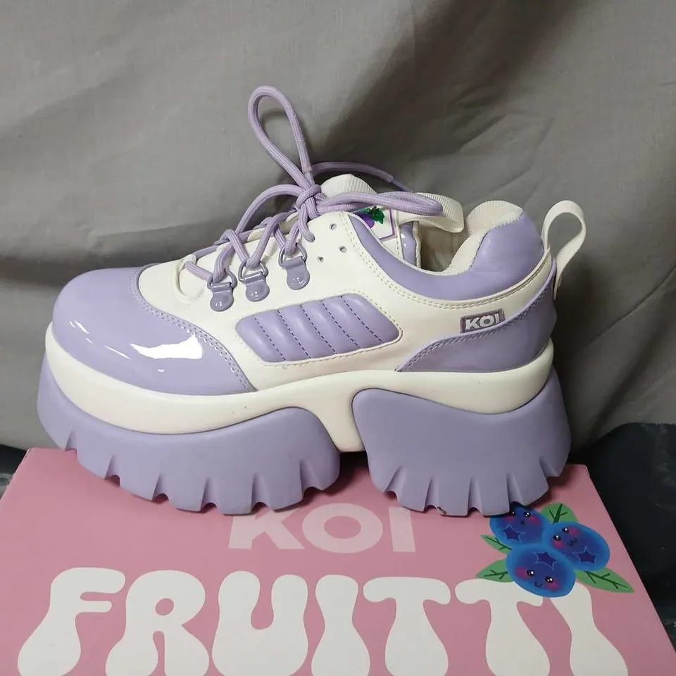 KOI DAZZLEBERRY DRAGON TRAINERS – DRAGONFRUIT PINK MULTI, UK 6