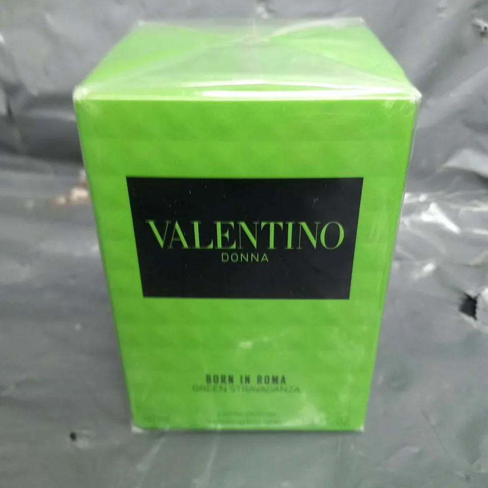 BOXED AND SEALED DONNA VALENTINO BORN IN ROMA GREEN STRAVAGANZA EAU DE PARFUM 50ML