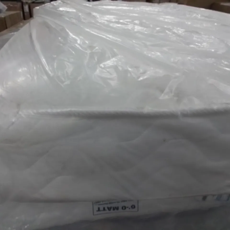 BAGGED ROSEBERRY OPEN COIL MATTRESS - APPROX 120X190CM
