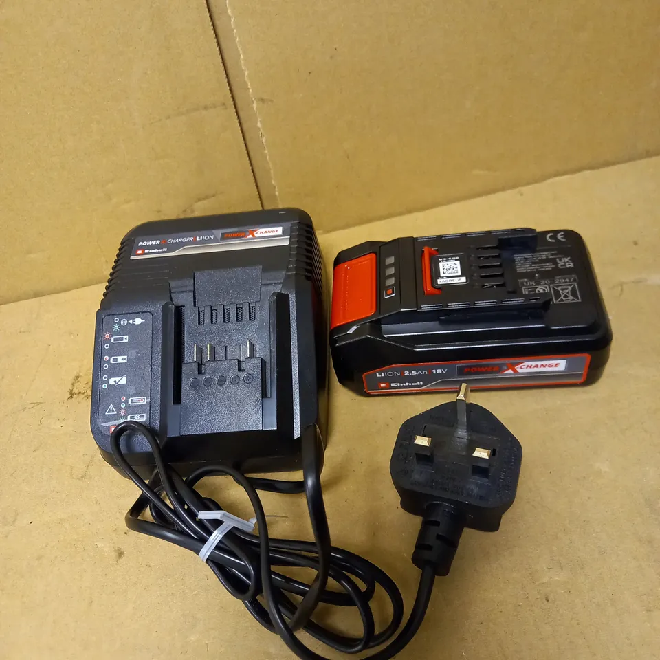 EINHELL 4512097 2.5AH POWER X-CHANGE STARTER KIT