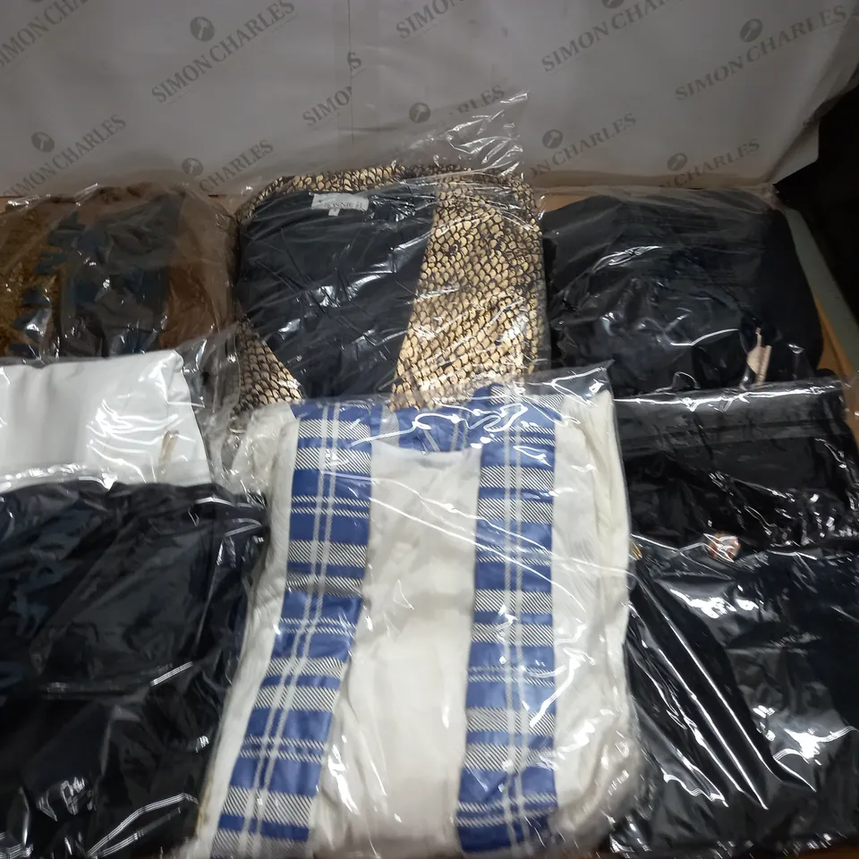LOT OF APPROXIMATELY 24 ASSORTED BAGGED CLOTHING ITEMS - VARIOUS SIZES