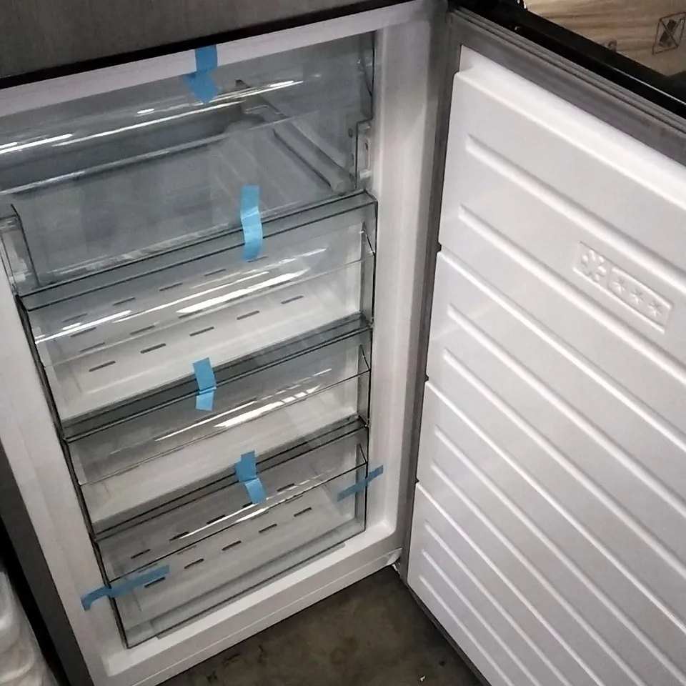 SWAN TALL GRAPHITE FRIDGE FREEZER WITH WATER DISPENSER 