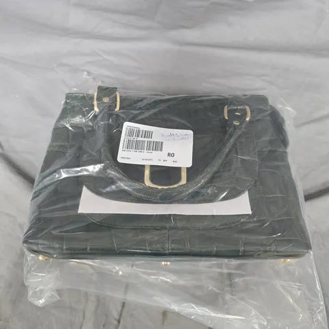 ASHWOOD LEATHER CROC GRAB BAG