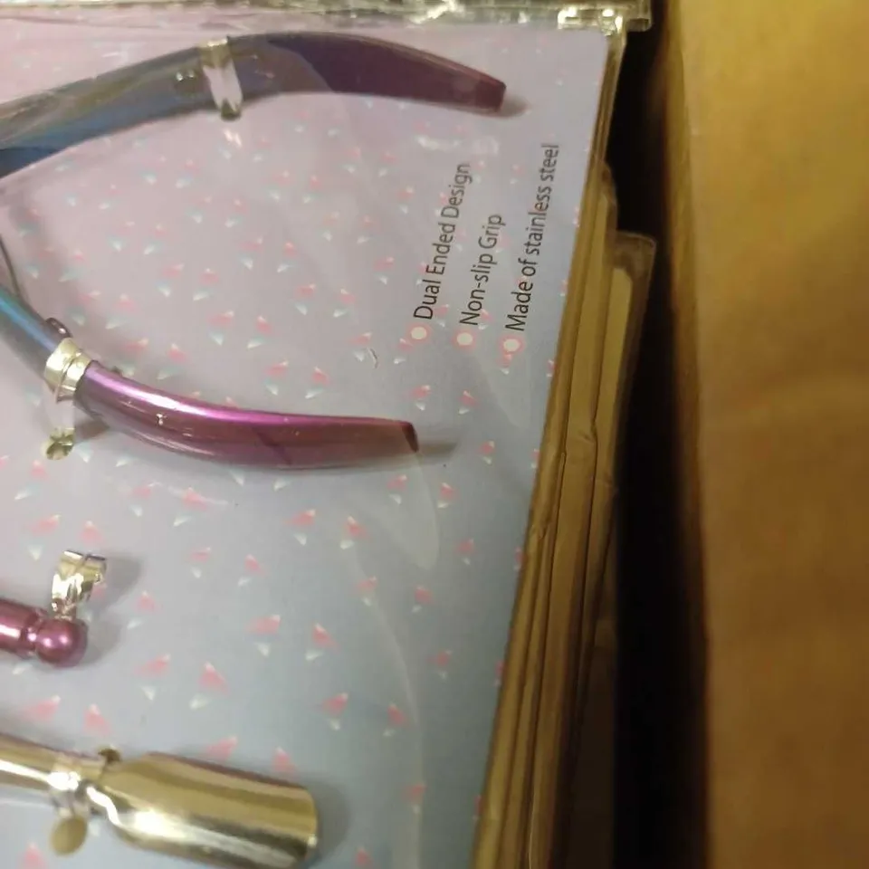 LOT OF APPROX 20 NASMAZ CUTICLE REMOVER TOOL SETS