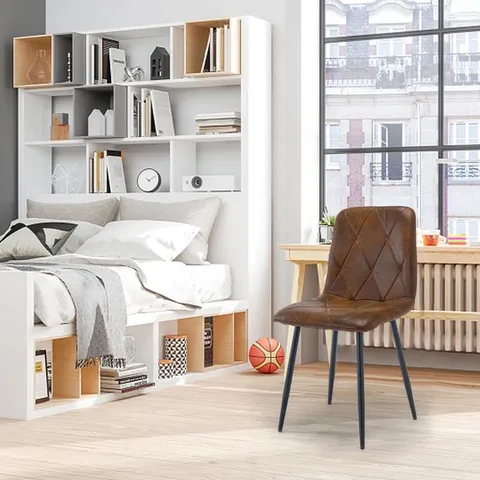 BOXED ABISHAHTH UPHOLSTERED DINING CHAIRS