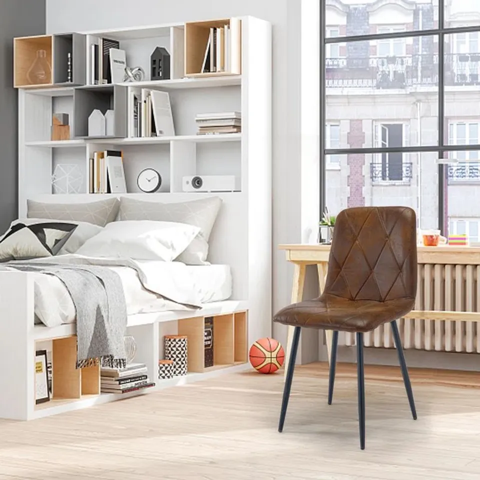 BOXED ABISHAHTH UPHOLSTERED DINING CHAIRS