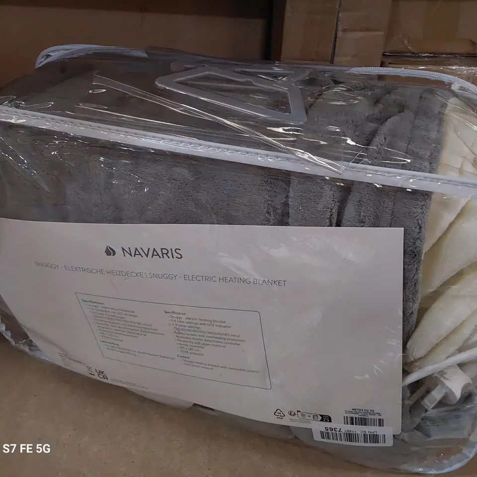 NAVARIS ELECTRIC BLANKET 195 × 125cm